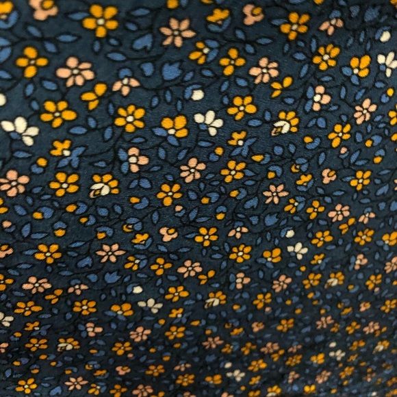 Loft Outlet Floral Roll Sleeve Shirtdress - Picture 2 of 2